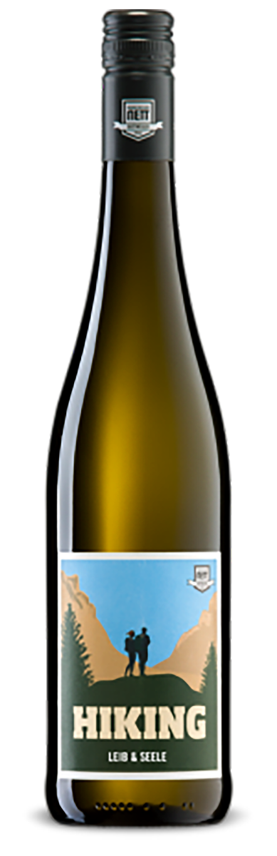 Hiking "Leib & Seele", Wei&szlig;weincuv&eacute;e QbA feinherb