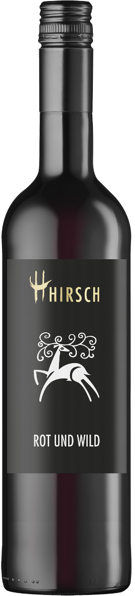 Hirsch ROT UND WILD Rotweincuv&eacute;e Gutswein trocken