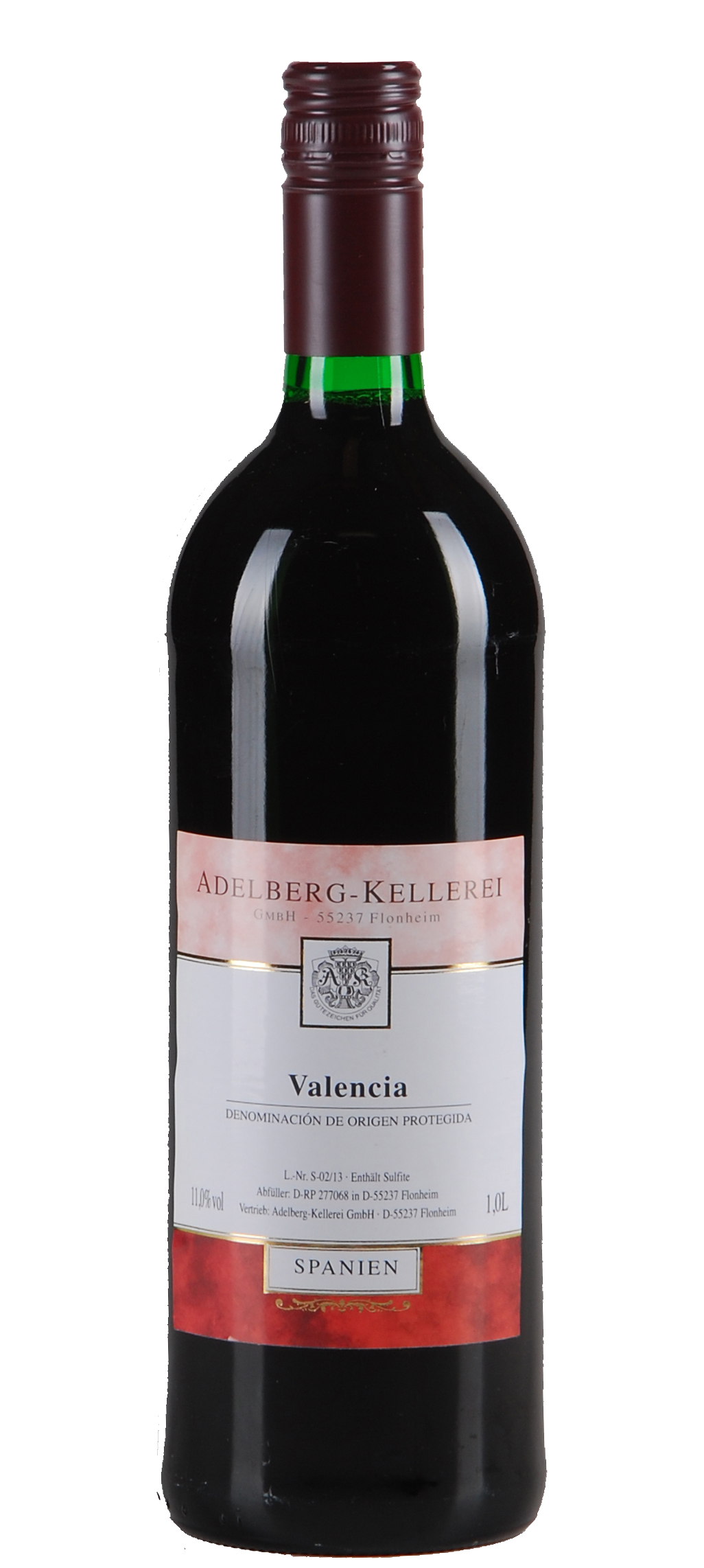 Valencia rot D.D.O. Spanien mild 1,0 l