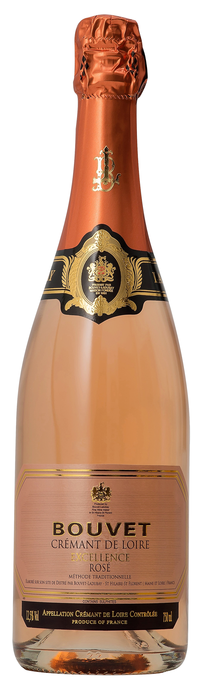 Bouvet Cr&eacute;mant de Loire Ros&eacute; Brut